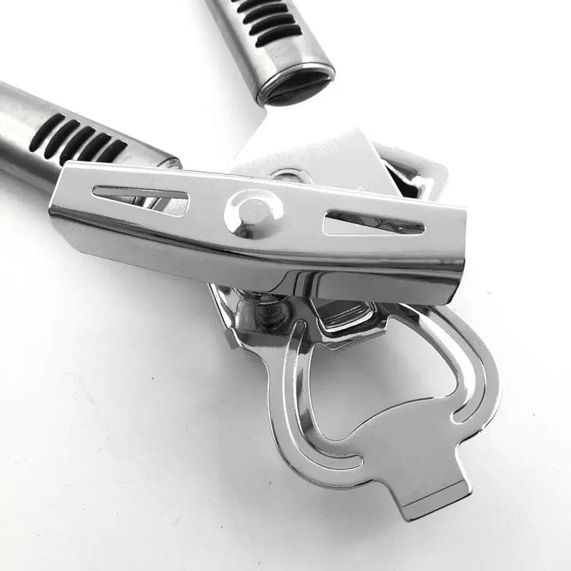 3 In 1 Manual Can Opener, Stainless Steel Heavy Duty Can Opener, Multifunctional Jar Opener, Portable Kitchen Tool, Professional Effortless Openers with Turn Knob Bar 3 In 1 Manual Can Opener, Stainless Steel Heavy Duty Can Opener, Multifunctional Jar Opener, Portable Kitchen Tool, Professional Effortless Openers with Turn Knob Bar